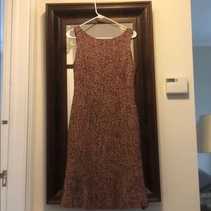 Moschino Red Twead mid calf dress